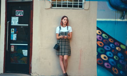 Saoirse Ronan in Lady Bird, nominated for best actress