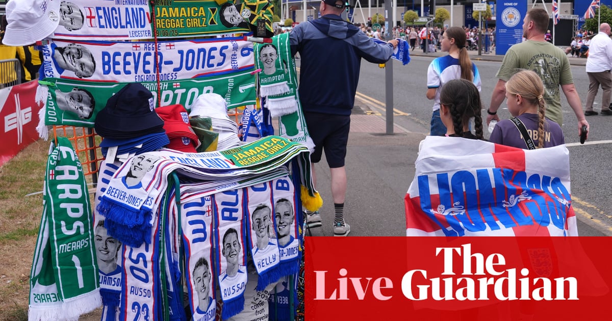 England v Jamaica: women's international friendly live