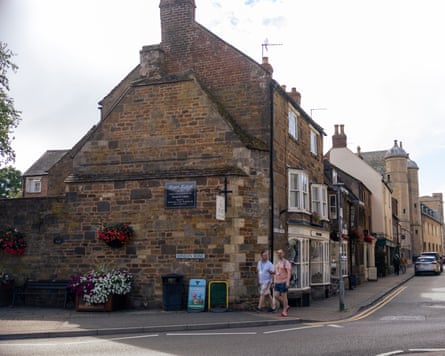 A street in the market town Uppingham.