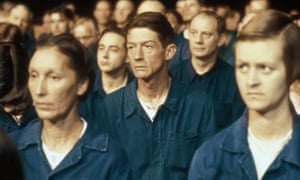 John Hurt as Winston Smith in the film 1984.