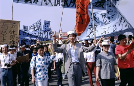 Some photos from May 1989 show the sense of hope and optimism that reigned among pro-democracy protesters.
