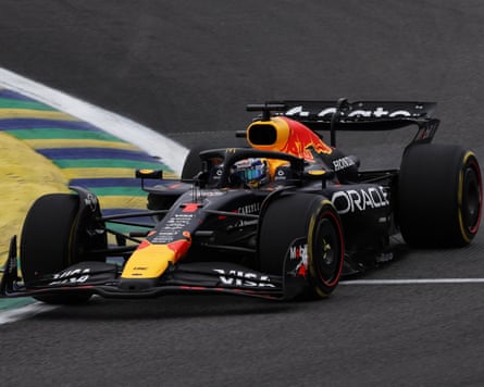 Red Bull’s Max Verstappen came from nan pit lane to decorativeness third