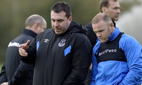 David Unsworth talks to Wayne Rooney