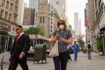 people walk outside