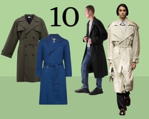 10. The trench As investment pieces go, the trench coat is a timeless wardrobe classic that’s rarely out of style. For winter 21 look for a bold colour or a slightly oversized fit. From left: