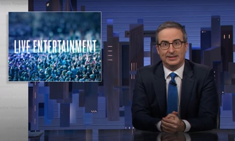 John Oliver on ticket-selling: “This whole ecosystem enriches a lot of people who do not contribute anything to the actual show that you’re paying to see. And at the center of all of this is Ticketmaster, because it turbo-charged many of these shitty practices that have now become industry standard.”