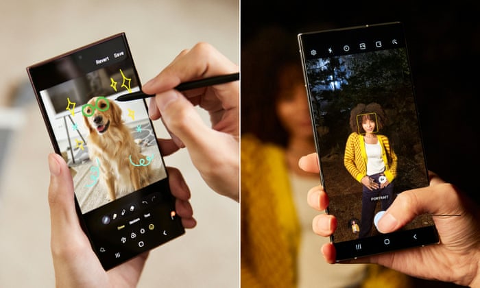 Samsung Galaxy S22 Ultra Stylus Equipped Android Superphone Launched Samsung The Guardian Samsung Galaxy S22 Ultra Stylus Equipped Android Superphone Launched Samsung The Guardian