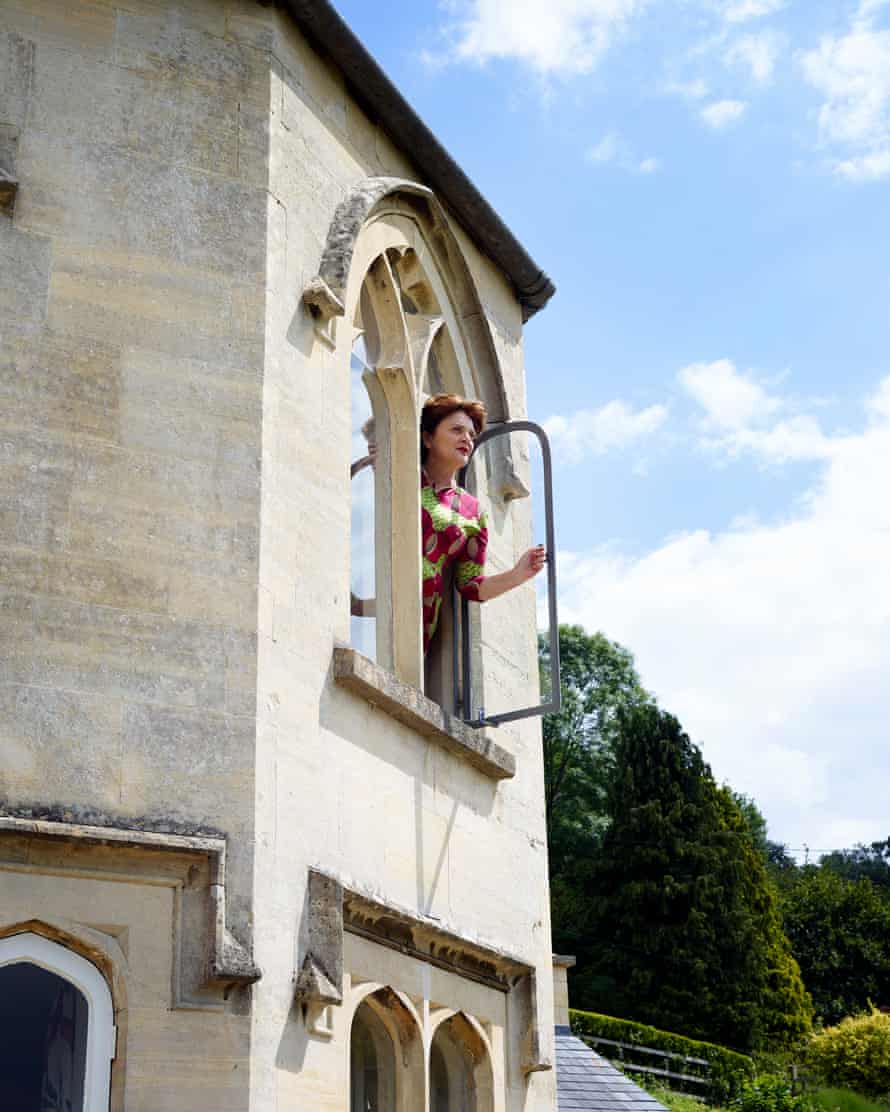 ‘I want to stand and stare a bit more’: Lulu Guinness at her Gloucestershire retreat.