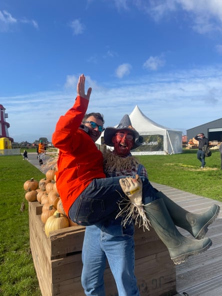 Emma Beddington’s husband being at the farm.