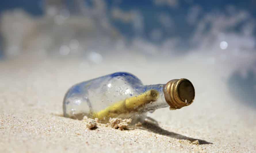 Message in a bottle from Japan washes up on Hawaii beach after 37 years | Japan | The Guardian