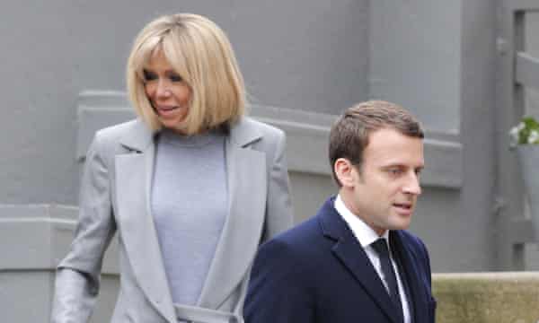 Brigitte Macron Ever Present Beside France S Presidential Hopeful
