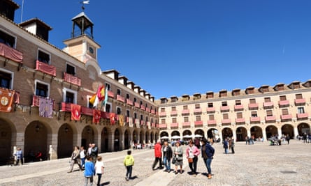 The main square in Ocaña.