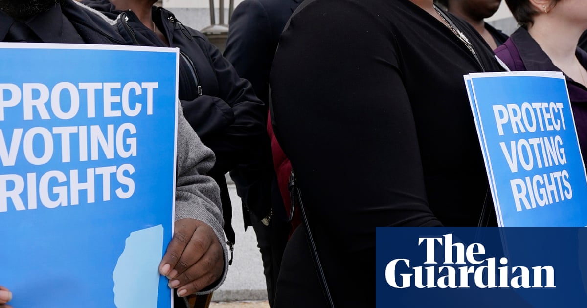 Hundreds gather in Mississippi to protest Republican redistricting: ‘This fight is familiar territory’