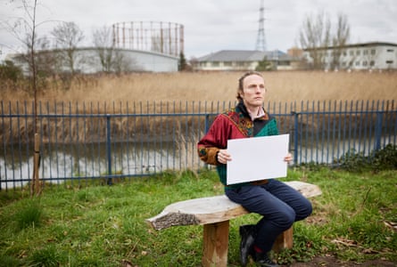 Barrister Paul Powlesland, who was threatened with arrest for holding up a blank piece of paper