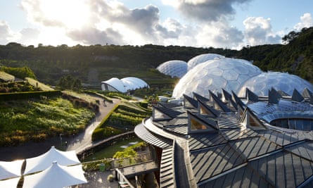 The Eden Project opened in spring 2001.