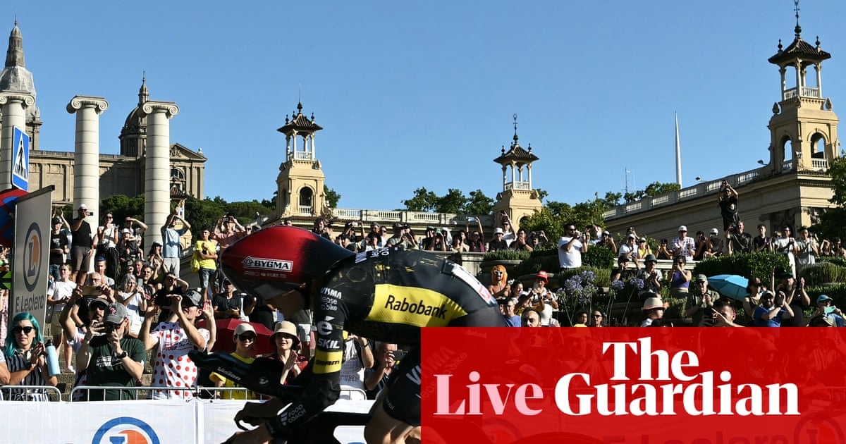 Tour de France 2026 stage one: race begins with team time-trial in Barcelona – live
