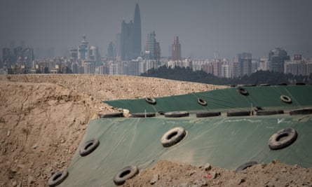 China produces more construction waste than any other country.