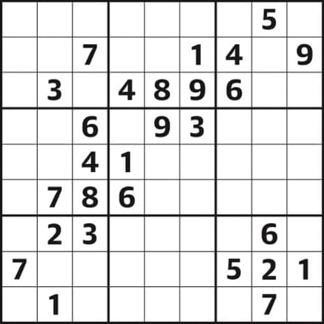 Sudoku 5,859 hard, Life and style
