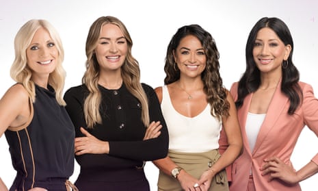 The TNT Sport presenters Lynsey Hipgrave, Laura Woods, Jules Breach and Reshmin Chowdhury.