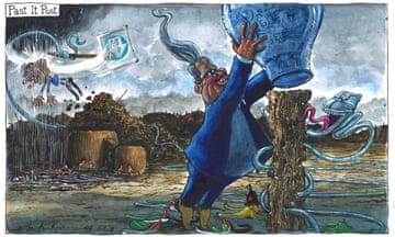 Martin Rowson on Labour’s general election landslide – cartoon