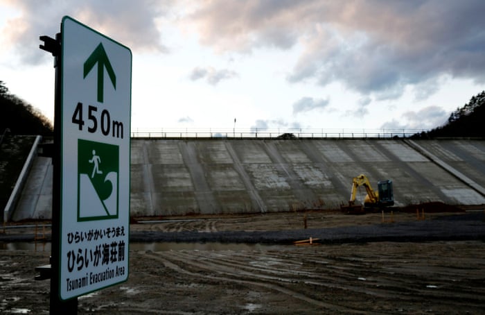After The Tsunami Japan S Sea Walls In Pictures World News