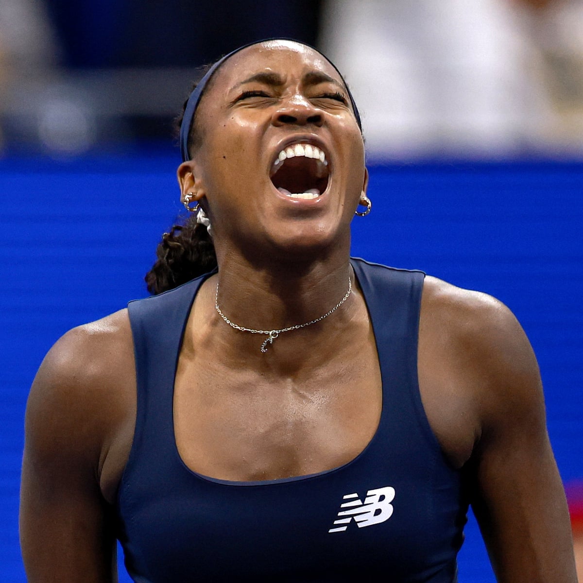 Coco Gauff dismantles Iva Jovic to reach quarter-finals in confident US Open run