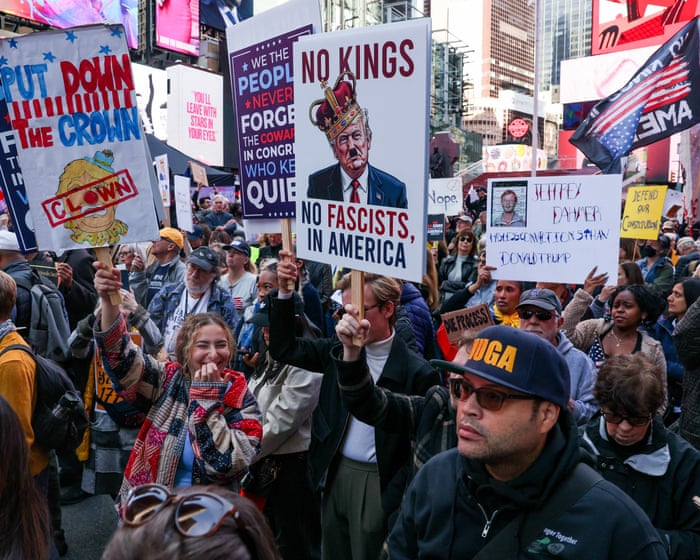 No Kings protests across the US: in pictures