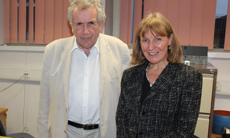 Martin Bell and consultant oral and maxillofacial surgeon Helen Witherow