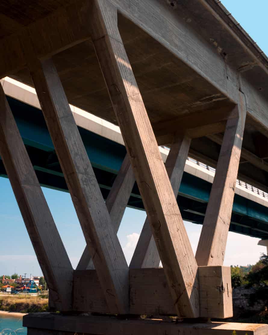 Bridge over the Potidea canal.