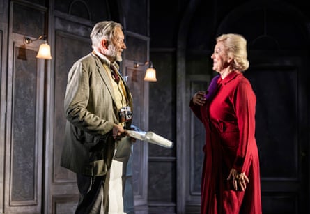 Jasper Britton as Dr Montague and Jemma Churchill as Mrs Montague in The Haunting of Hill House.