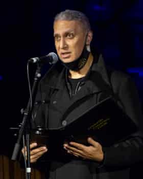 Nitin Sawhney at the dress rehearsal of his Ghosts in the Ruins.