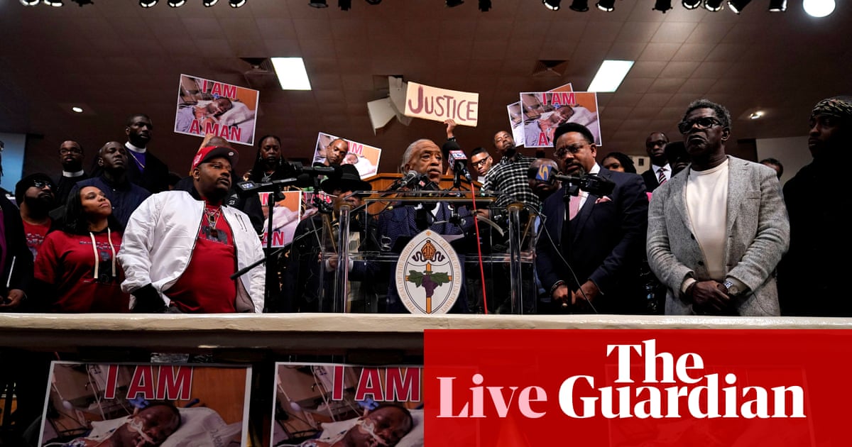 Tyre Nichols funeral: mourners gather in Memphis for memorial service – latest