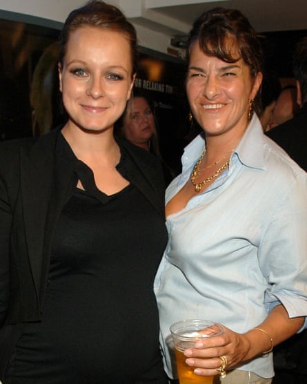 Morton and Tracy Emin, one of her dream dinner guests at the film premiere of Control in 2007.