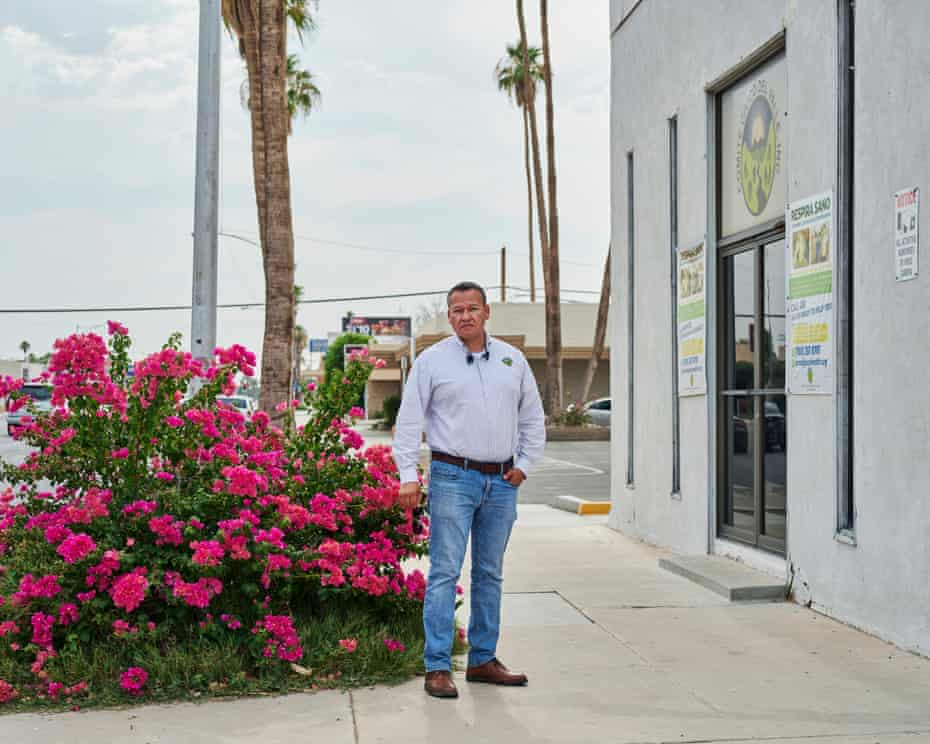 Luis Olmedo, the executive director of Comite Civico Del Valle, in Brawley.