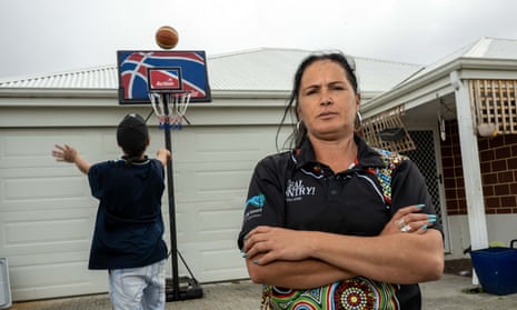 Noongar mother and law student Marianne McKay says her children have been unfairly targeted by people assuming they are ‘troublemakers’.