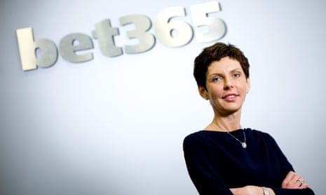 Founder and boss of the gambling firm Bet365, Denise Coates