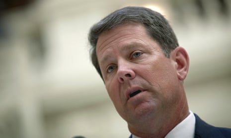 ‘I got a big truck,’ Brian Kemp says in campaign ad as he slams the door on a pickup. ‘Just in case I need to round up criminal illegals and take ‘em home myself.’ 