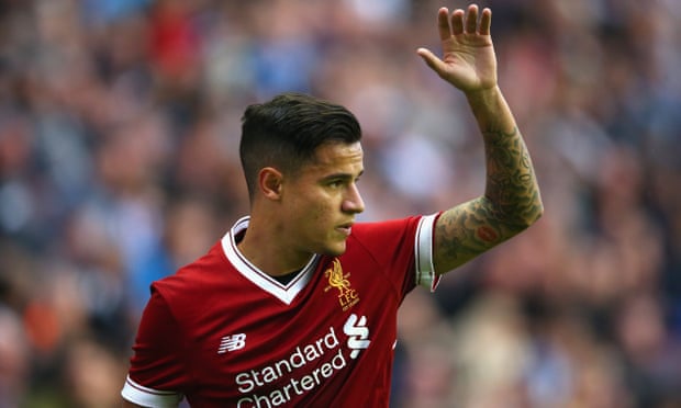 Philippe Coutinho signed for Liverpool from Internazionale in 2013. 