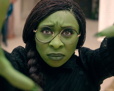 Cynthia Erivo in Wicked, which has taken over $700m worldwide.