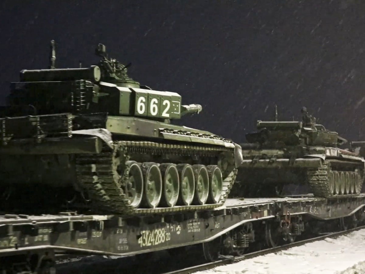 Russia has amassed up to 190,000 troops on Ukraine borders ...