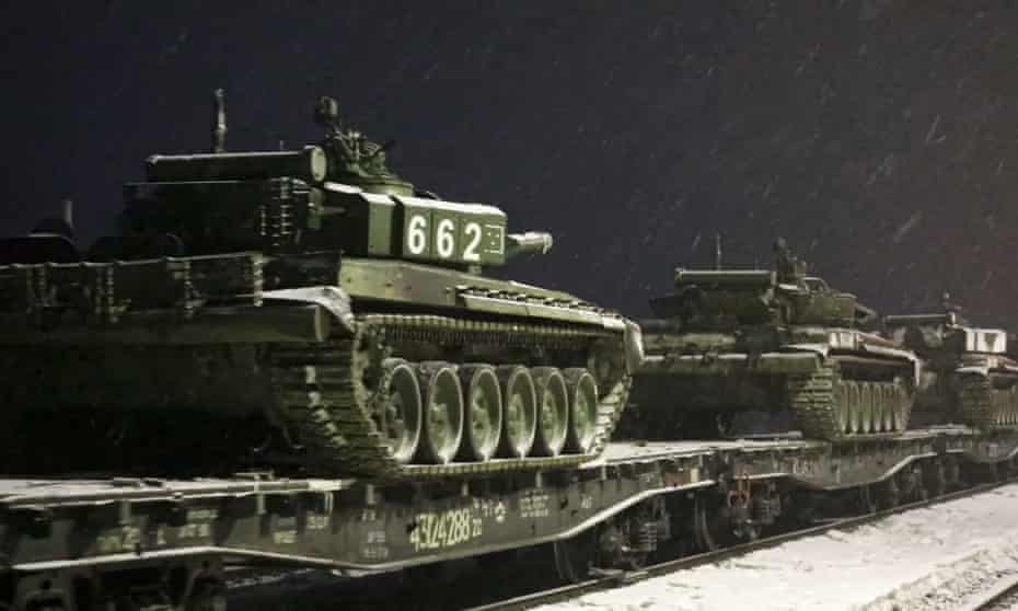 Russia has amassed up to 190,000 troops on Ukraine borders ...