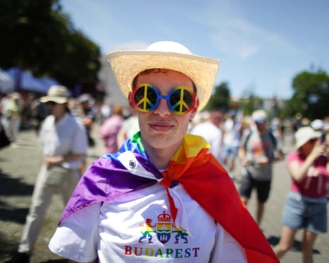 A participant in Budapest, Hungary.