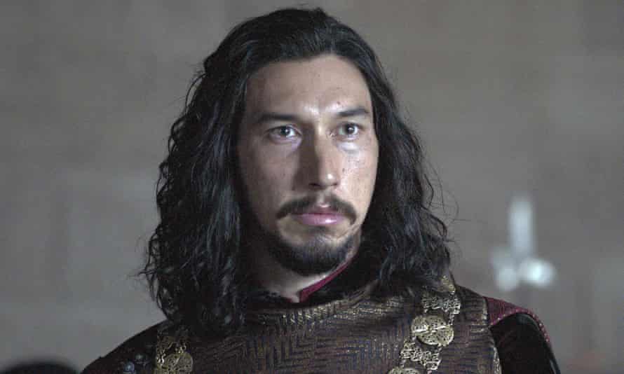 Tooth and claw … Adam Driver as Jacques le Gris in The Last Duel.