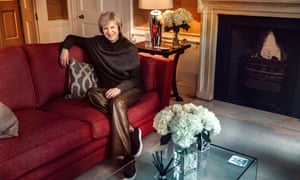 Those leather trousers … and Theresa May.