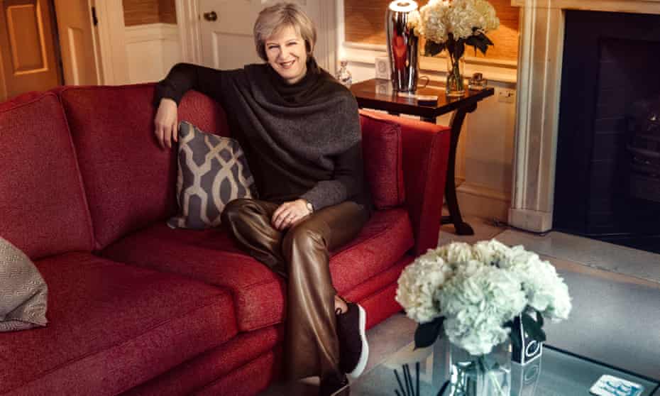 The prime minister was interrogated after it emerged she wore the expensive trousers and a pair of £295 Burberry trainers when photographed by the Sunday Times last month.