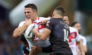 Sam Burgess will represent England in the rugby league World Cup, held in Australia.