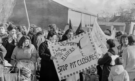 Women in support of the miners’ strike in 1985