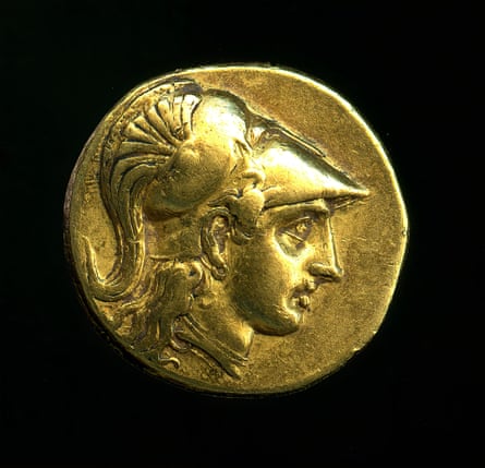 عملة تحمل رأس الإسكندر الأكبر