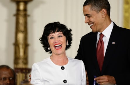 … Rivera receiving the presidential medal of freedom from Barack Obama in 2009.