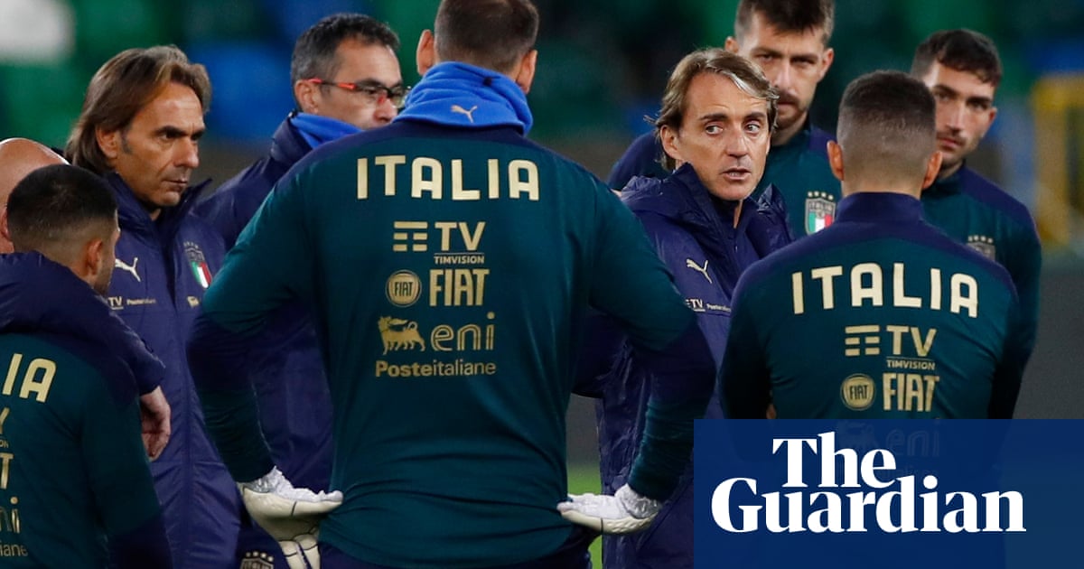 ‘We should not be here’: Mancini targets World Cup win before Italy play-off